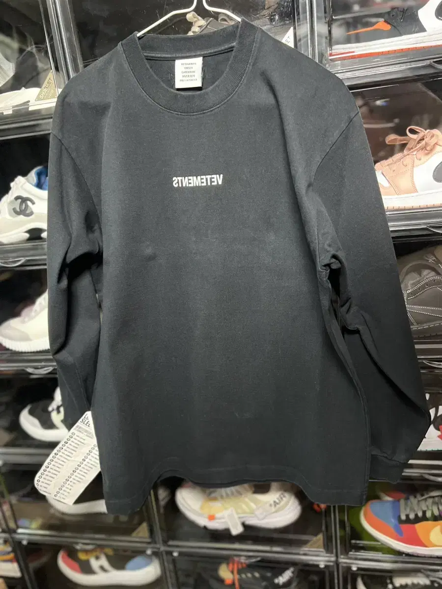 Vetements Fei Logo Long Sleeve