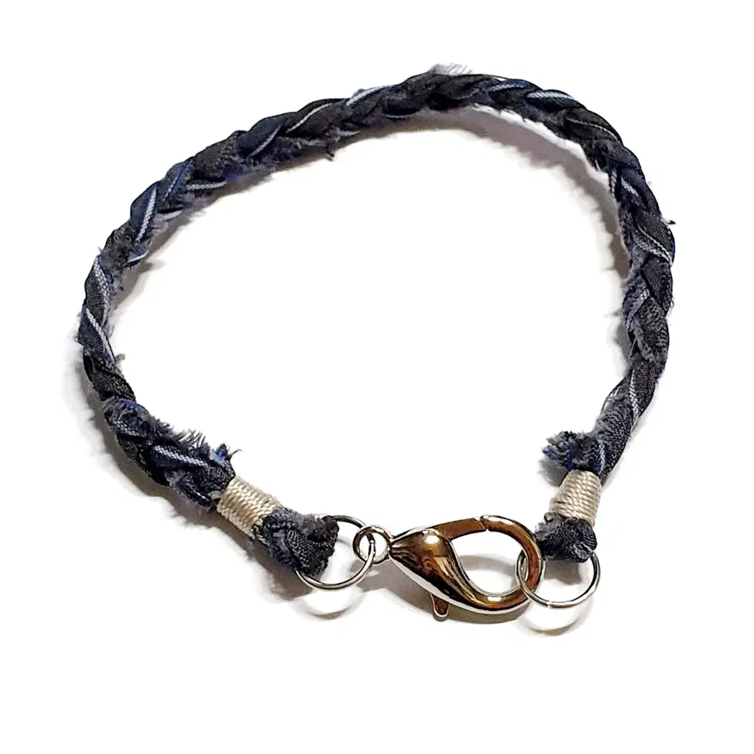 PARACHNE Weaving Bracelet GRAY STRIPE