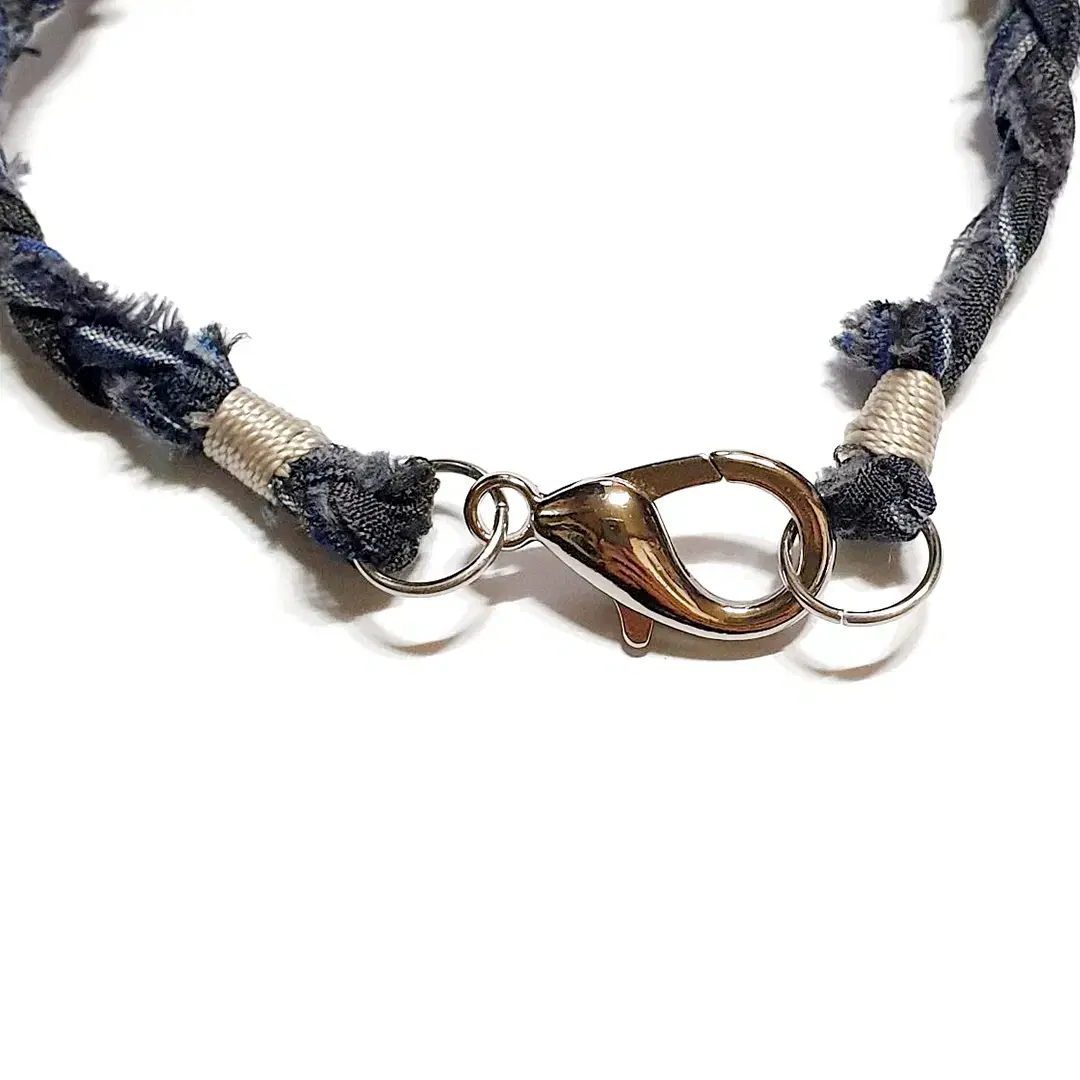 PARACHNE Weaving Bracelet GRAY STRIPE