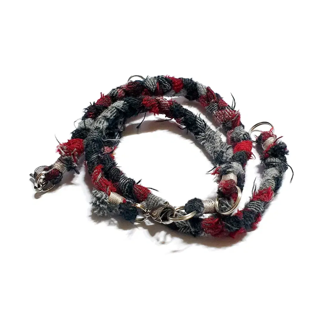 PARACHNE Weaving Bracelet RED FLANNEL