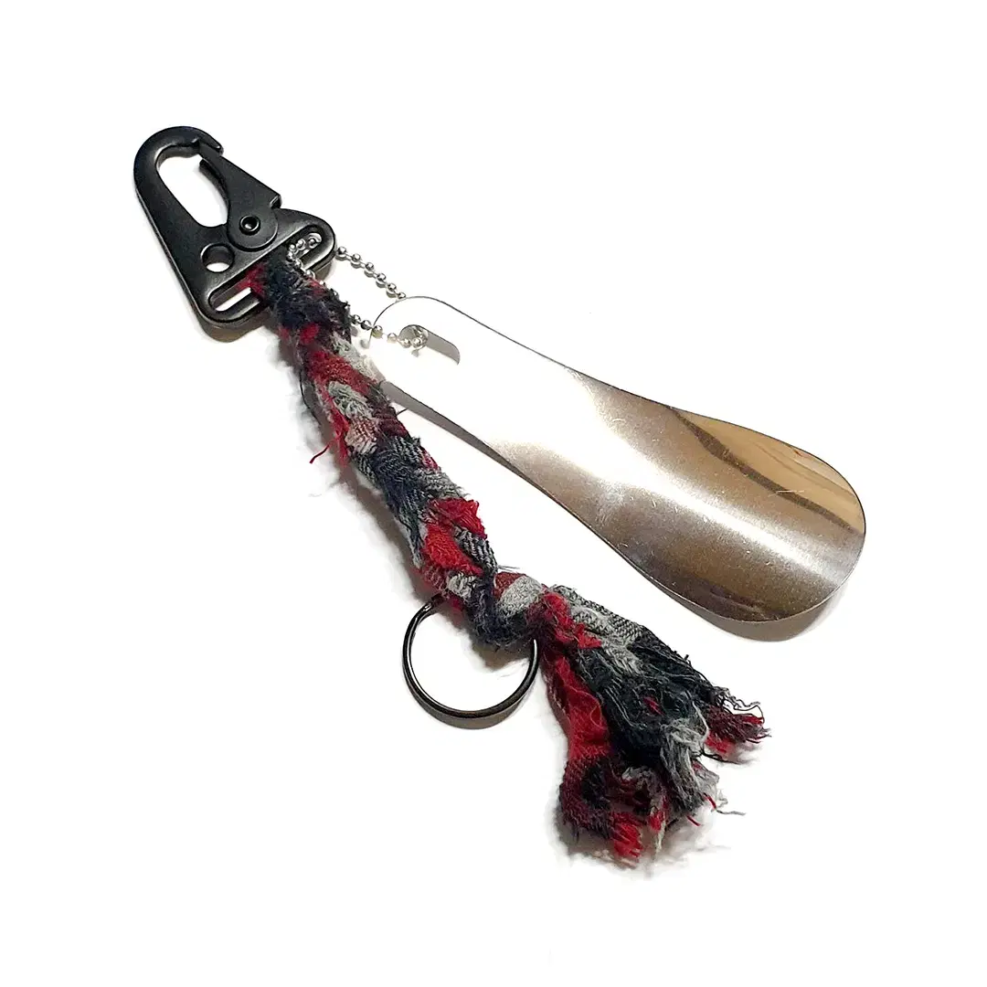 PARACHNE Weaving Key Chain RED FLANNEL