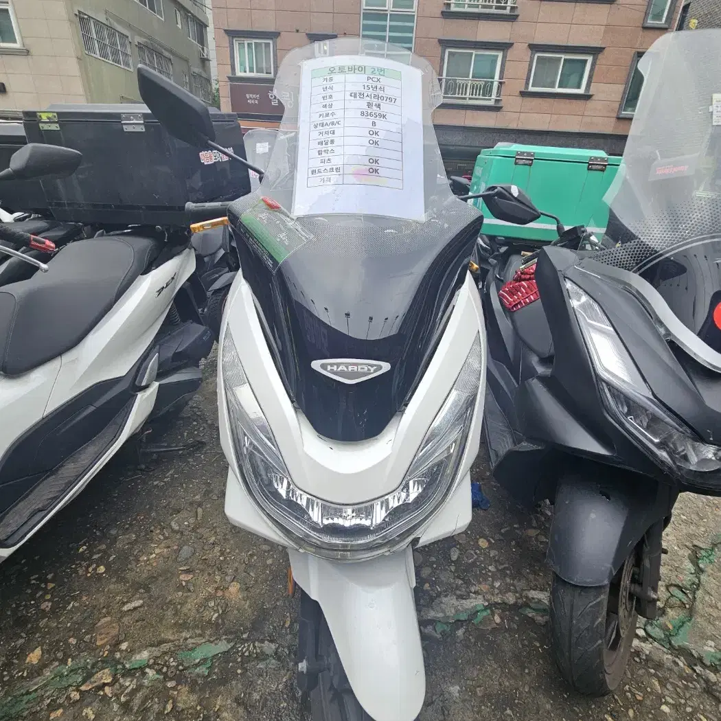 pcx 21년식 흰색 5번