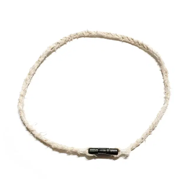 PARACHNE Weaving Necklace BEIGE LINEN