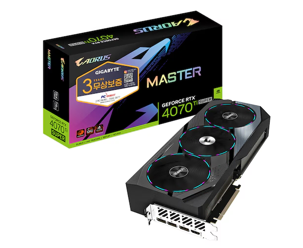 rtx 4070ti super 어로스 마스터