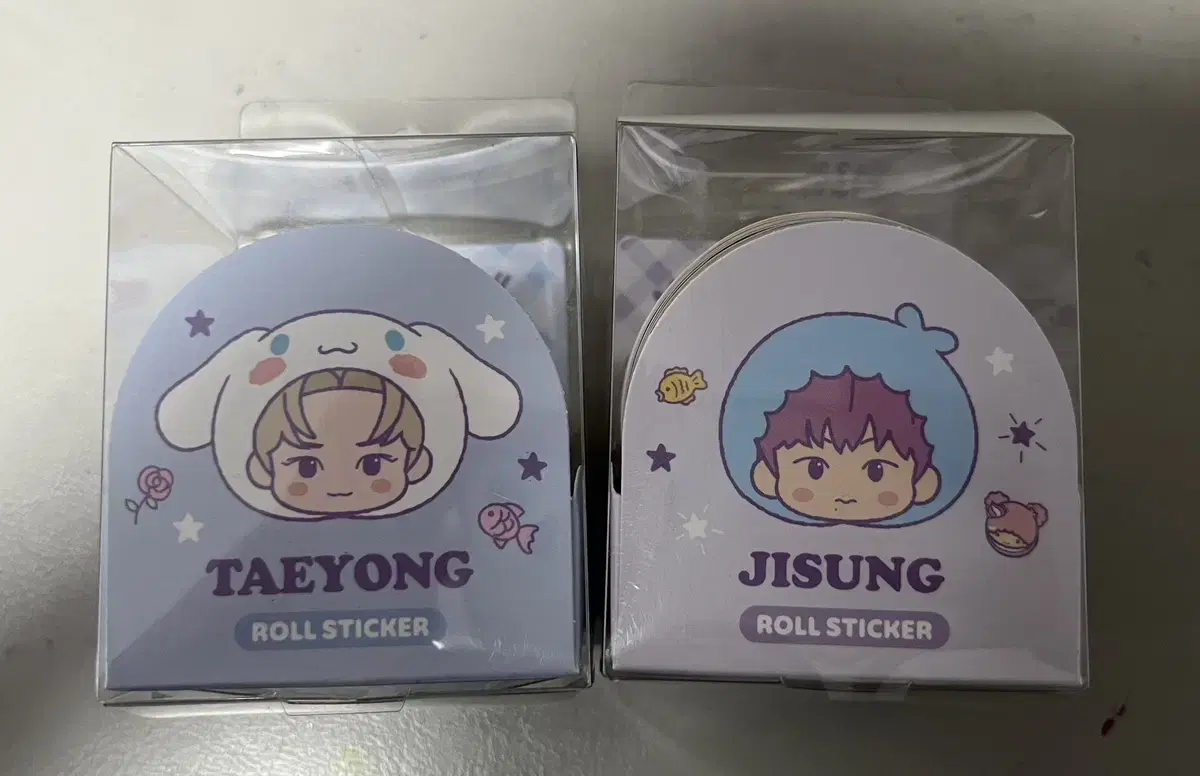 NCT San Rio Collab taeyong jisung Rolltape