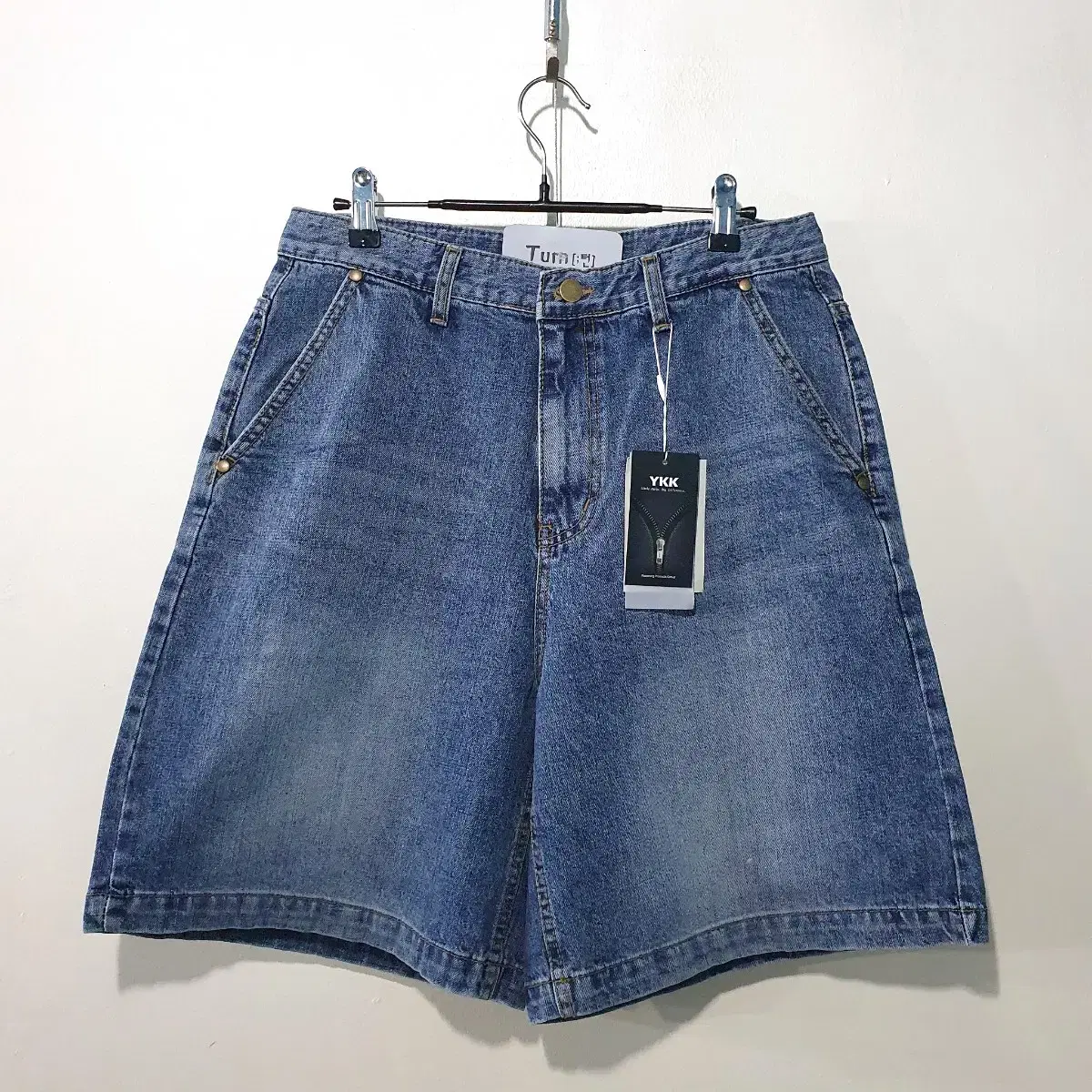 SS신상) Rich Half Denim Pants 3color S~L