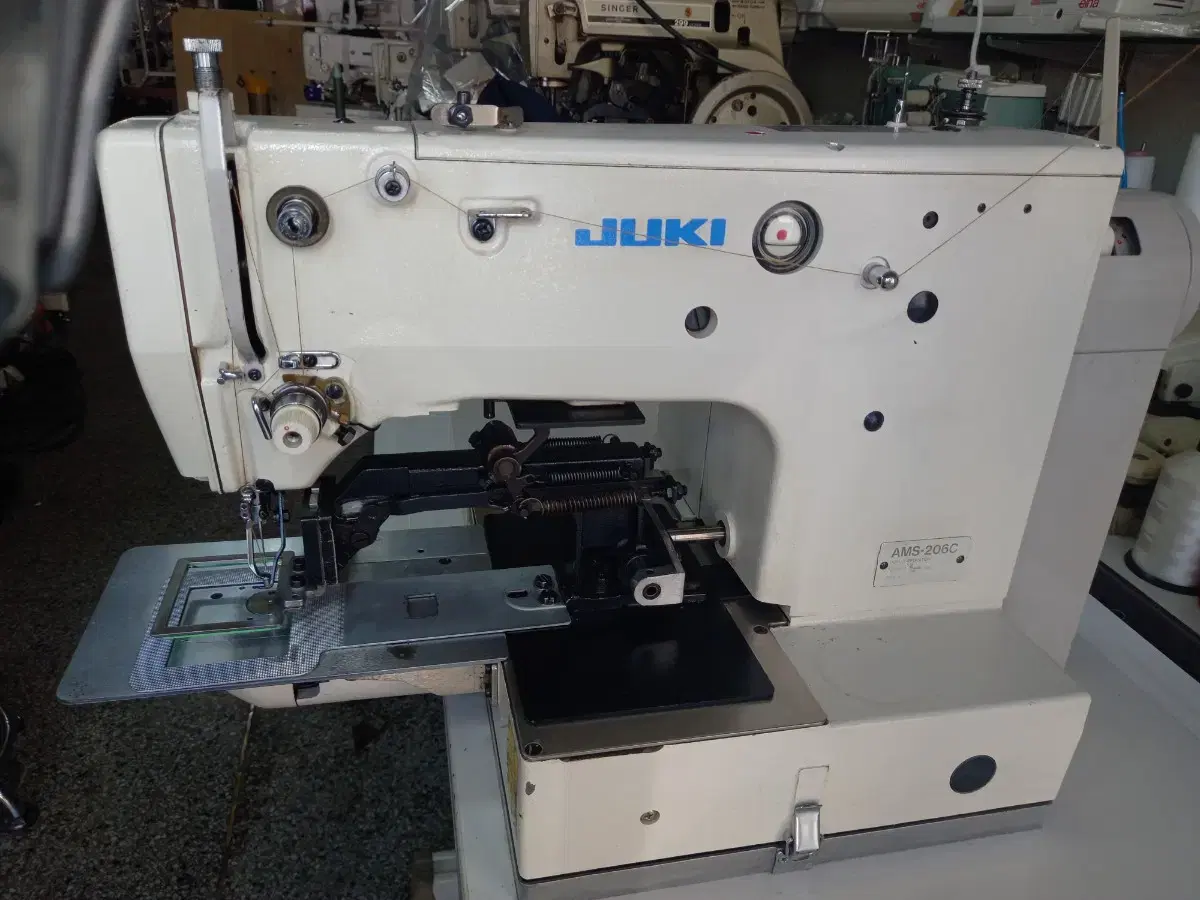 주끼바스 패턴미싱 바텍 간도메 206c  juki AMS 206C sew