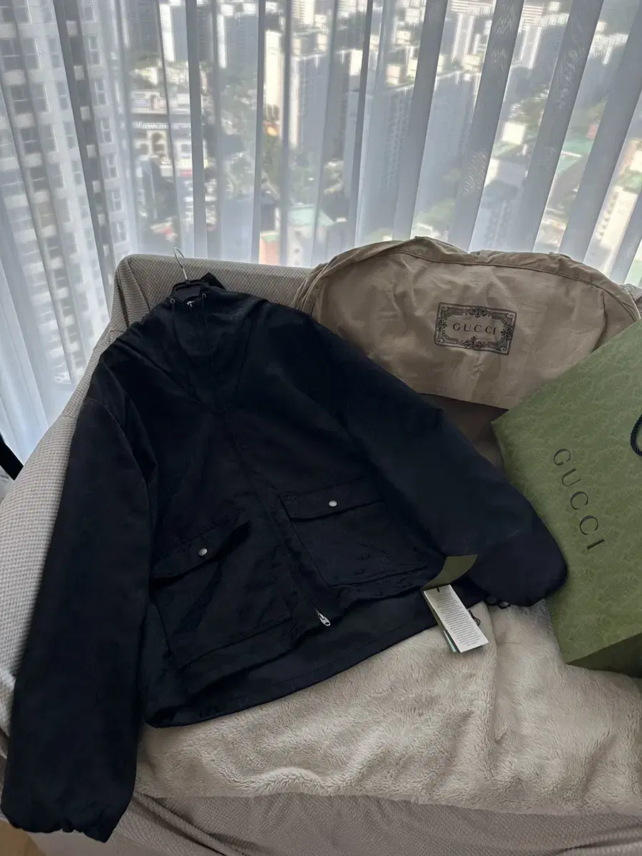 Gucci Derquoit Wearing Windbreaker Jacket 50