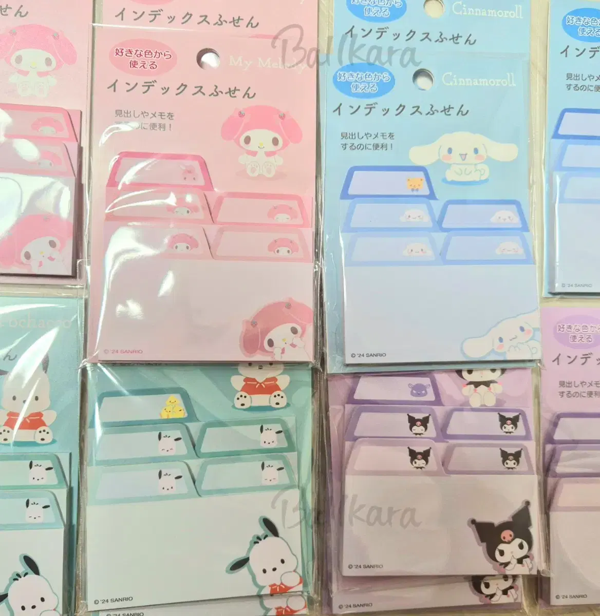 [Genuine Japan] Sanrio Post-it Sticky Notes