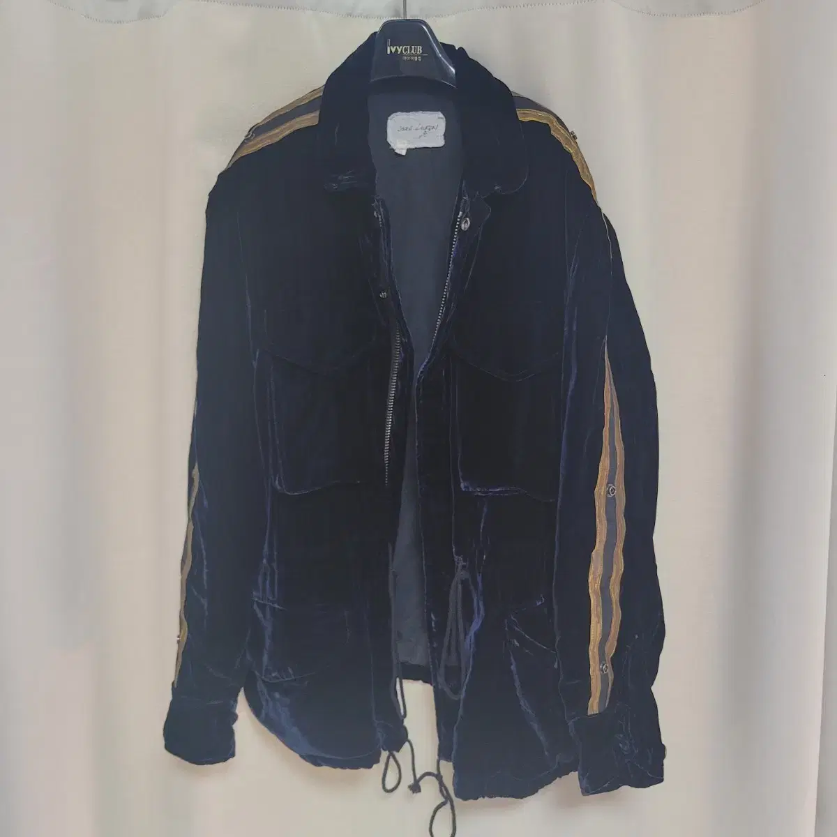 [4] Gregg Lauren Black Velvet Royal Jacket