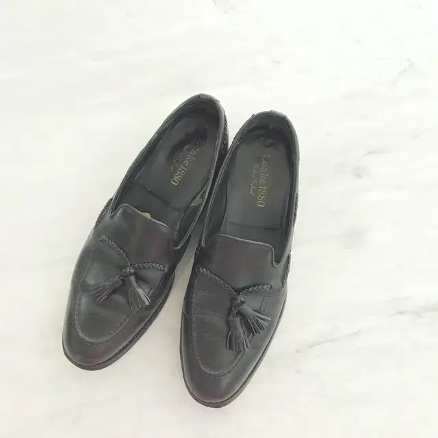 Loake 1880 템플 블랙 테슬 로퍼 270 275 mm