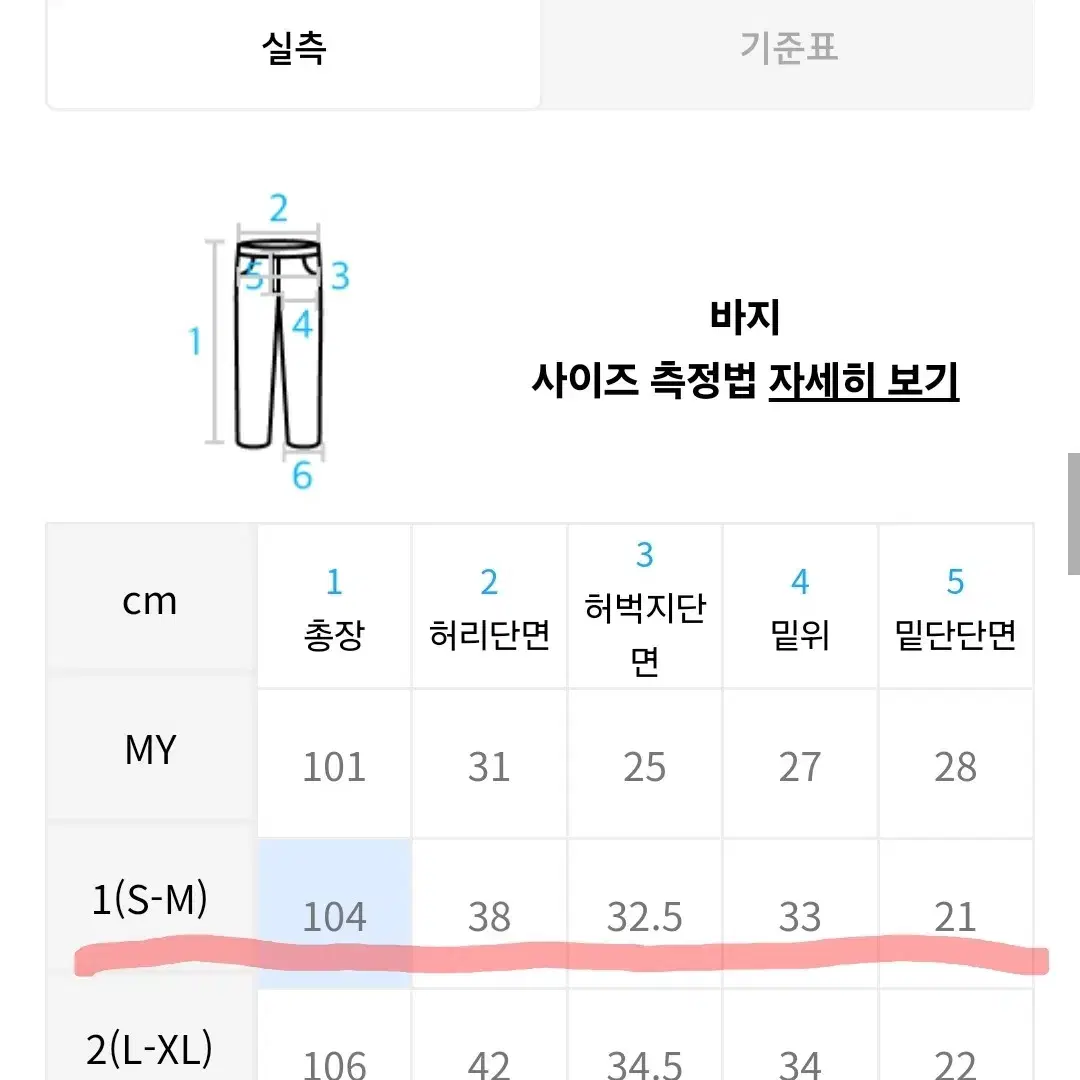 이외들 / 잉어 호수 레이저 데님 바지 / S-M사이즈