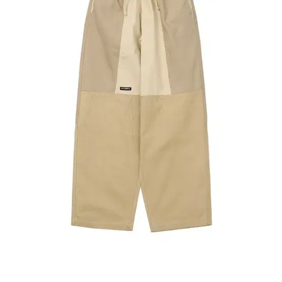 아조바이아조 Tri Mixed Cotton Pants [BEIGE]