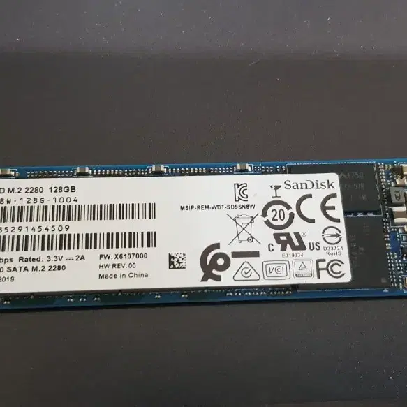 M 2 SSD 128G