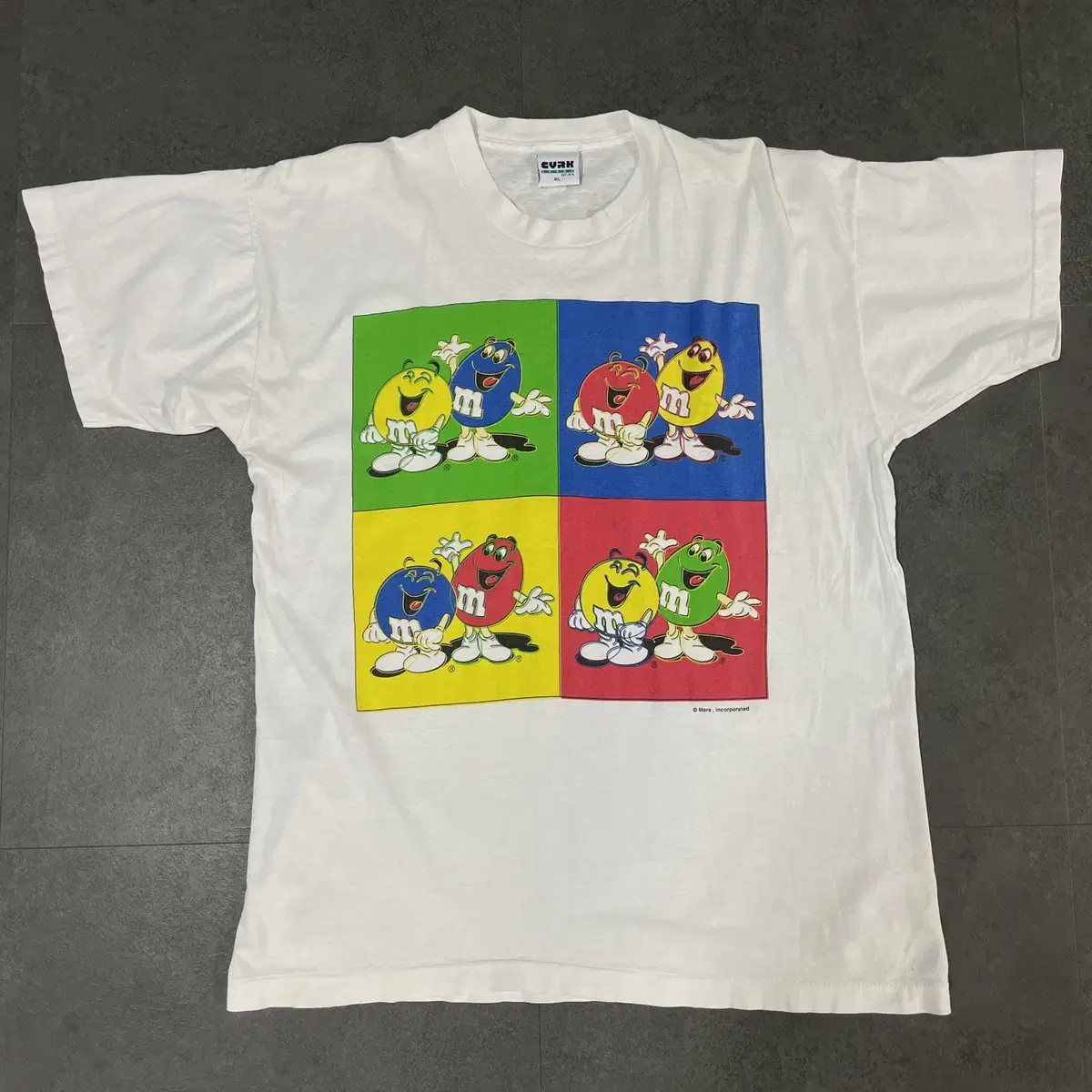 Vintage 90s M&M Andy Warhol Style T-Shirt