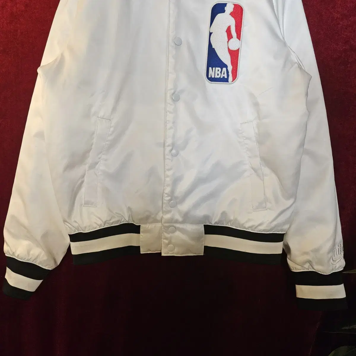 나이키SB X NBA 바시티자켓(한정판) M size(95)