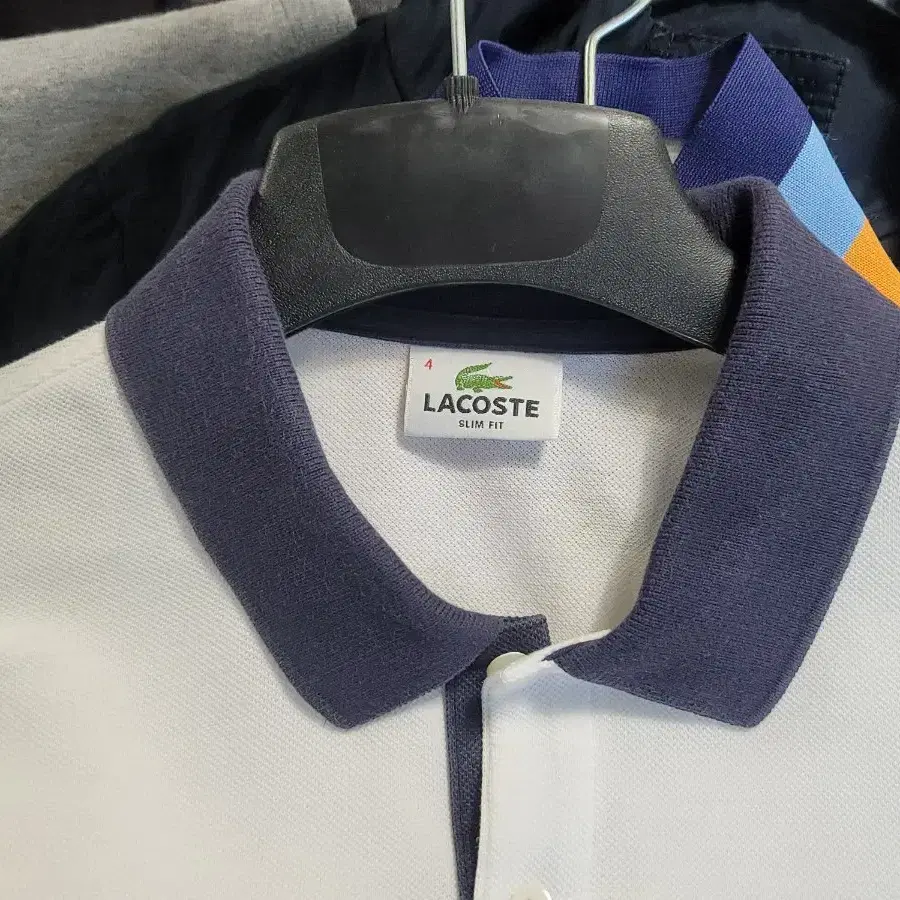 LACOSTE 라코스테 빅패치로고 반팔카라티