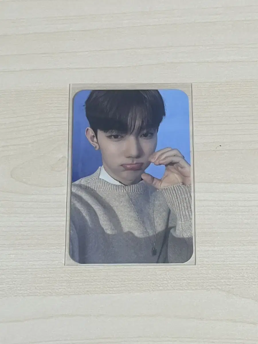 ZB1 zhang hao InBloom Zuu 1 broadcast photocard