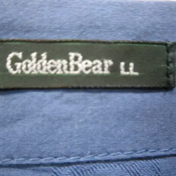 일본 GoldenBear  밝은 곤색 면100 자가드원단 롱블라우스 LL