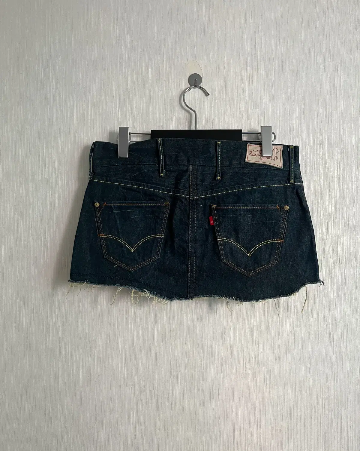 Levis denim mini skirt