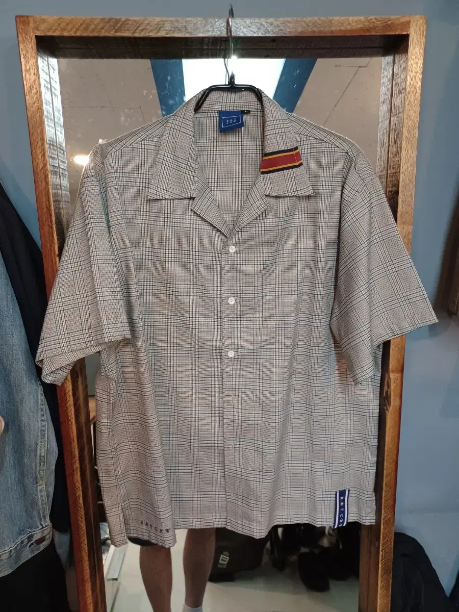 RATCRW Check Shirt Short Sleeve L