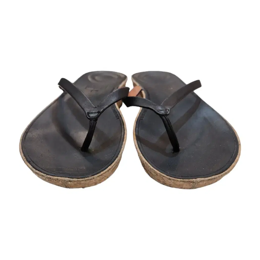 [UK5-245] FITFLOP 핏플랍 코르크 쪼리 샌들 / 굽3.5CM