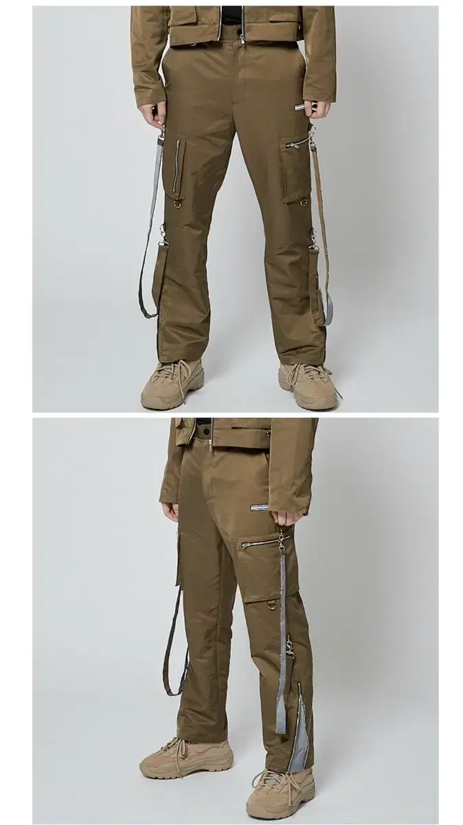 (NEW) Cudgelgrass Reflect Mainland Pants Khaki