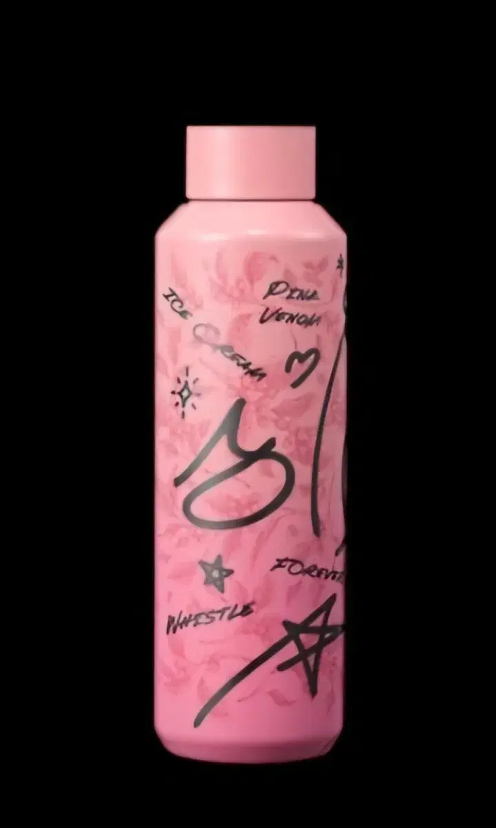 Unsealed New Starbucks Black Pink MD Tumbler SS black pink Water Bottle