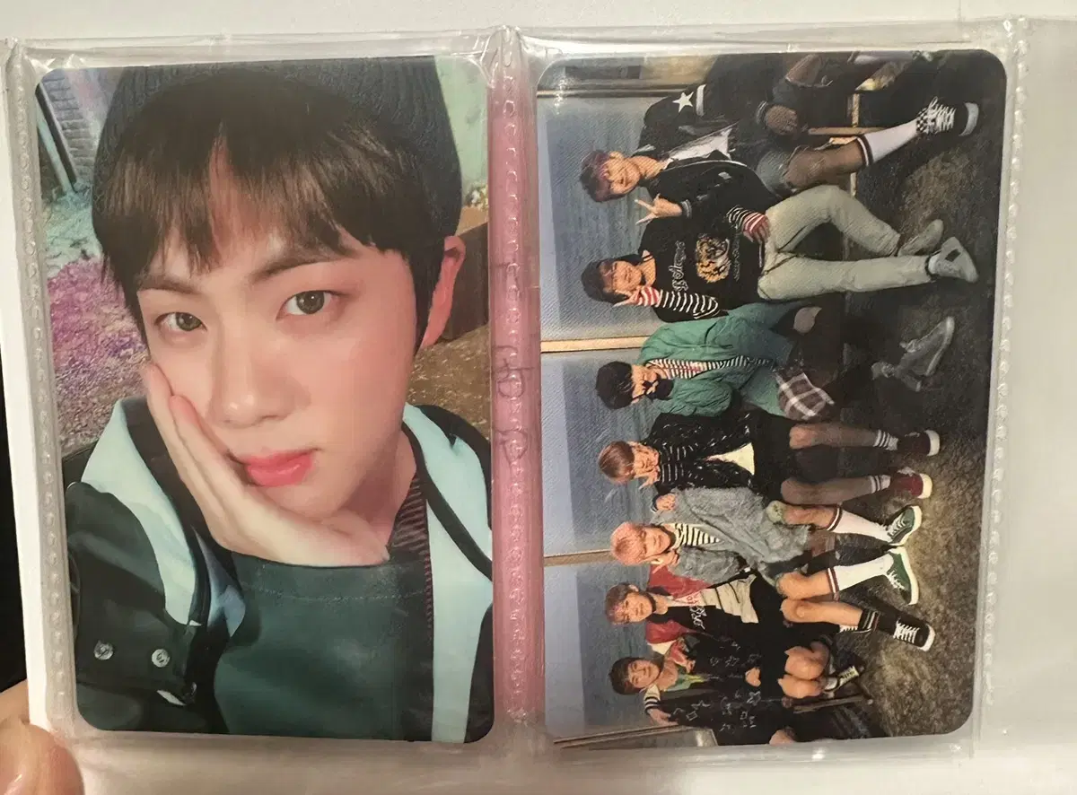 Bangtan bom jin + group photocard.