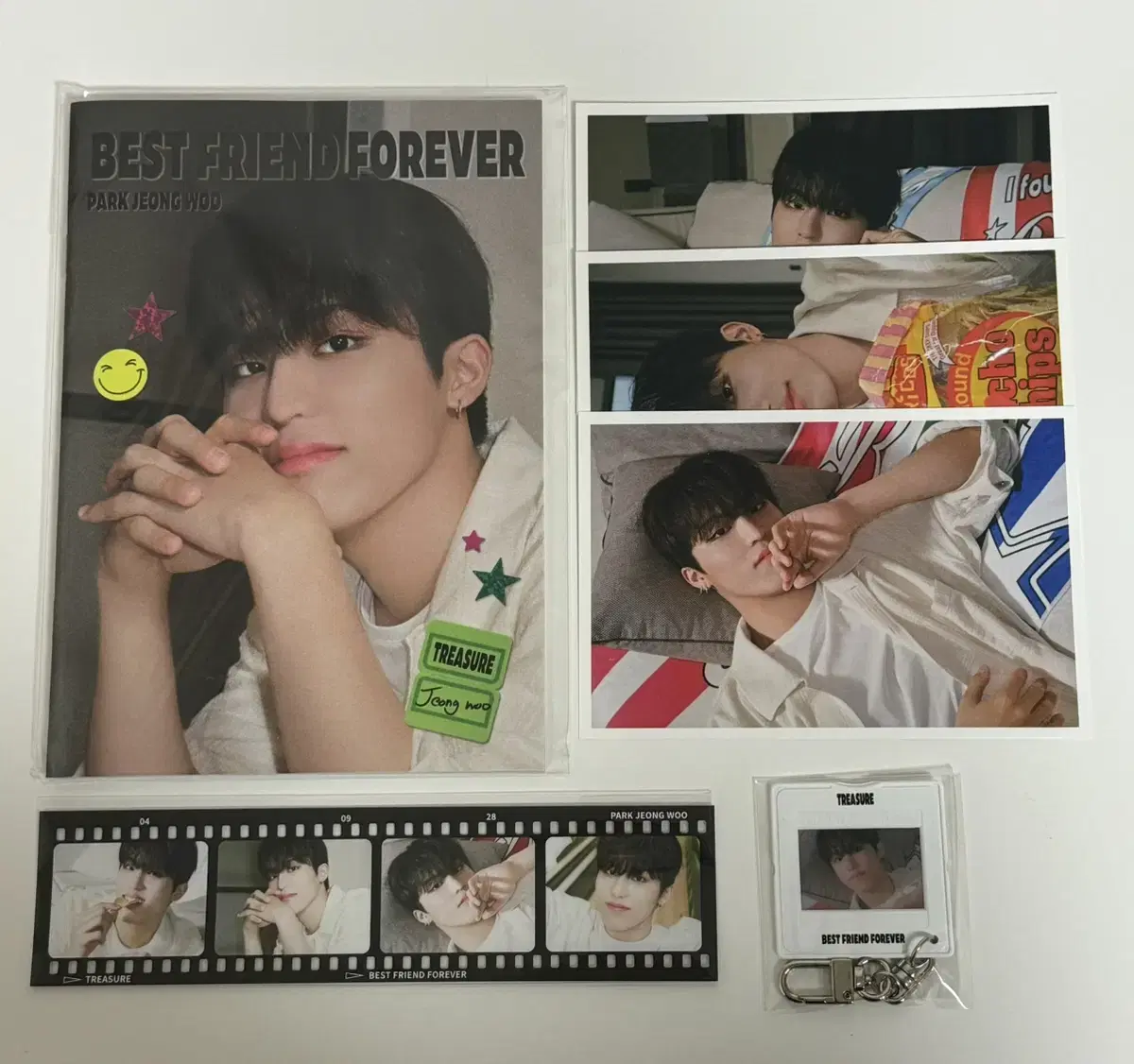 Treasure park jeongwoo BFF Films photobook Set WTS