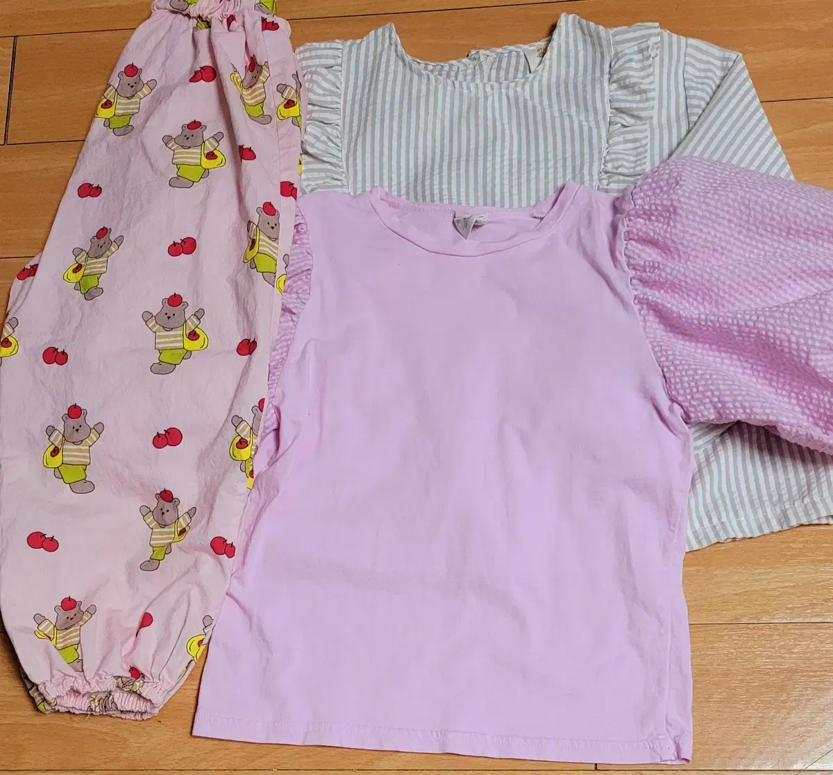 Jogger Pants & Bra Size 120 3pcs