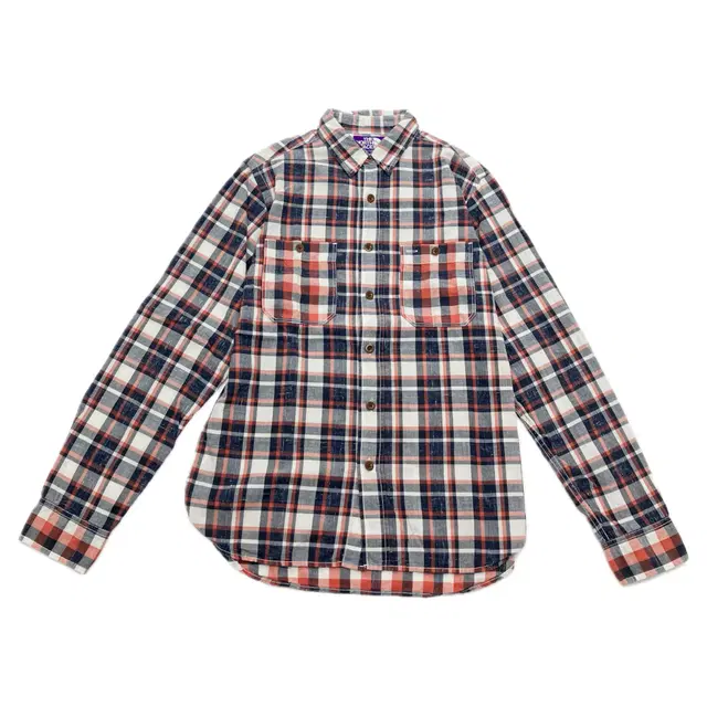 THE NORTH FACE PURPLE CHECK SHIRT