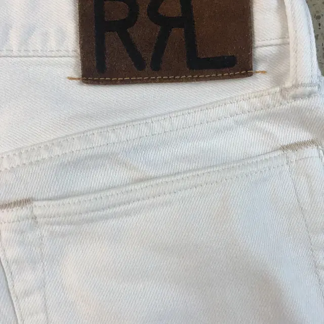 (30/30) RRL 더블알엘 슬림핏 화이트진