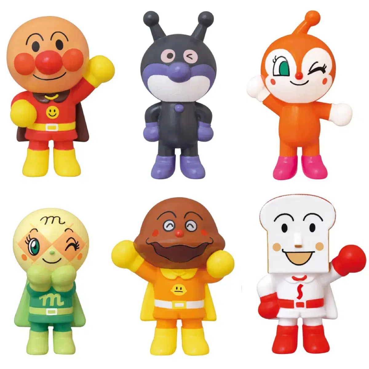 (Genuine Imported from Japan) Anpanman Finger Puppet Small Set