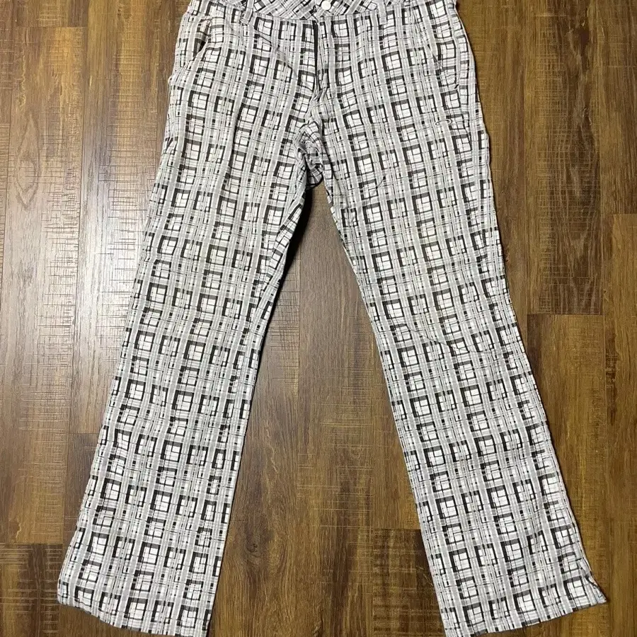 오클리 빈티지 체크패턴 팬츠 Size 32