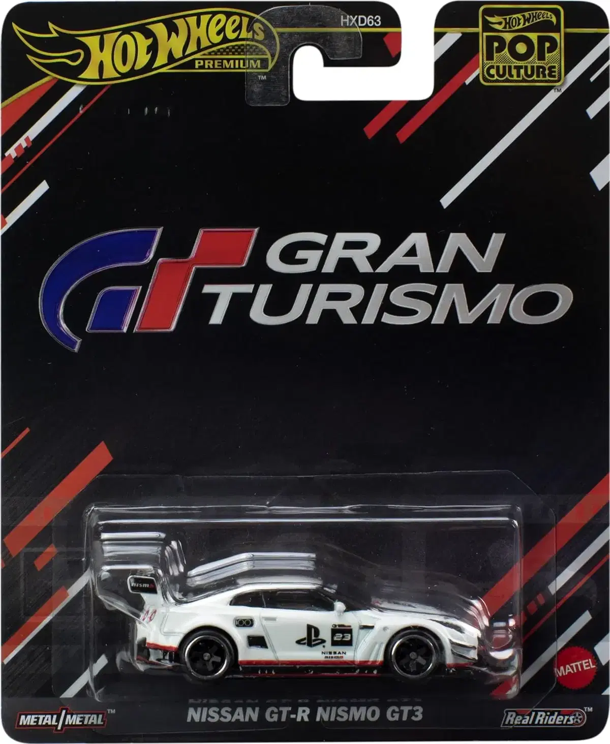 1:64 Hot Wheels Premium Nissan GT-R Nismo GT3 (Movie Gran Turismo)