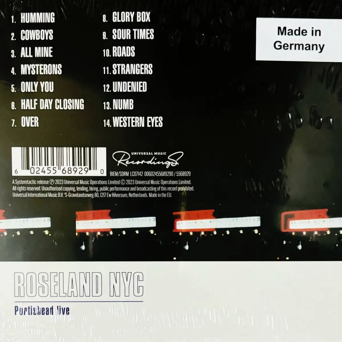 Portishead - Roseland NYC 25주년 (CD) 미개봉