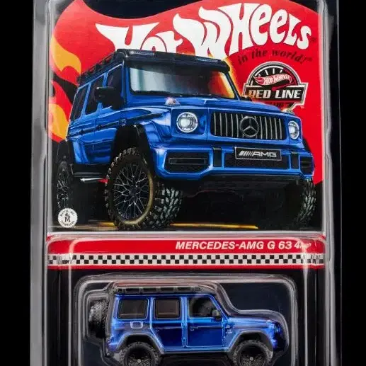 1:64 핫휠 RLC 메르세데스 AMG 벤츠 G63 4X4