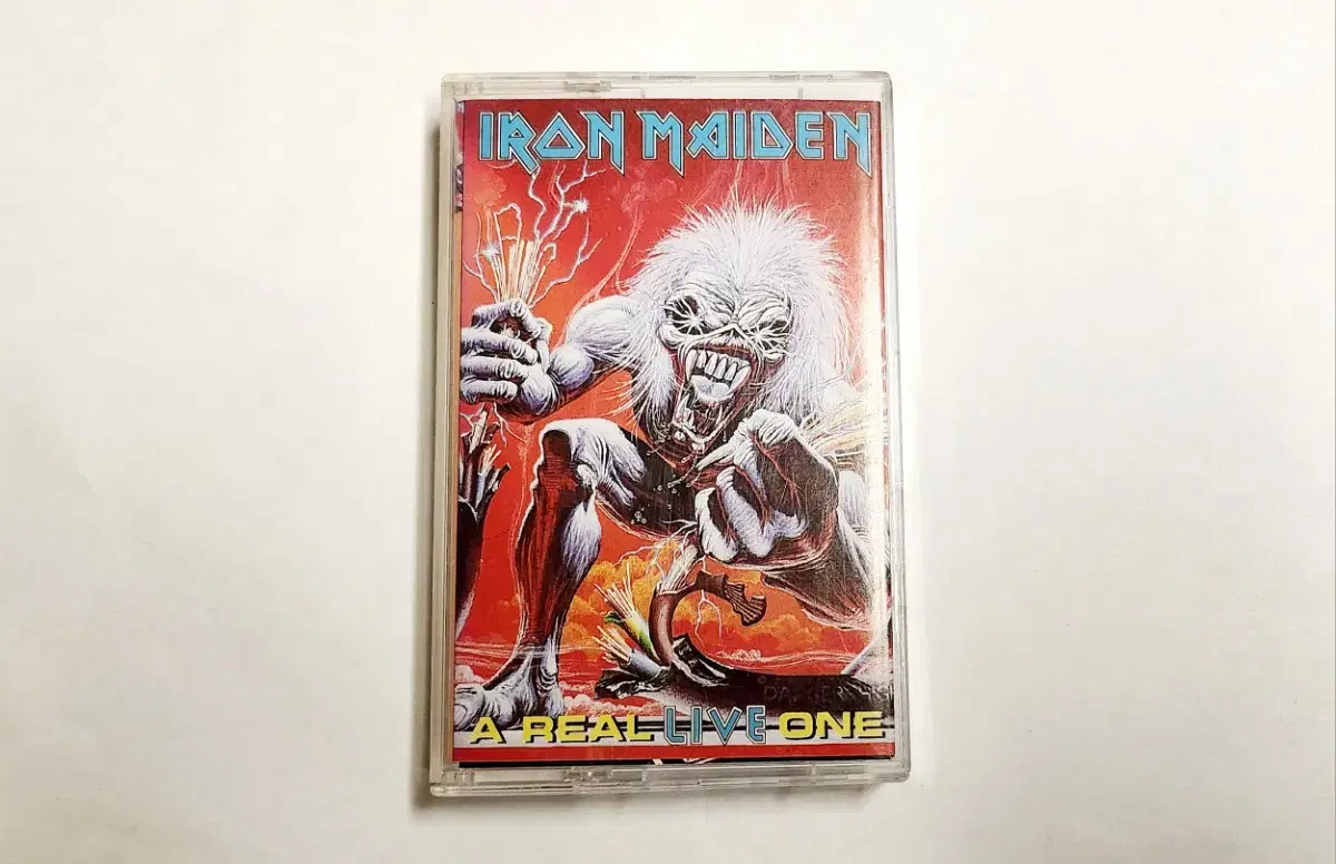 Iron Maiden Iron Maiden Heavy Metal Live album cassette tape