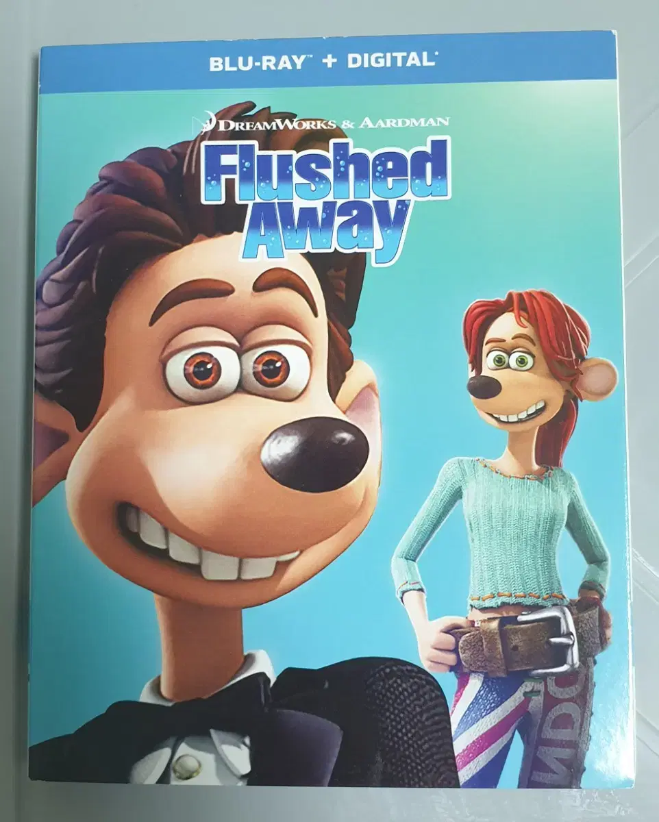 블루레이.Flushed Away.플러쉬.아드만스튜디오.