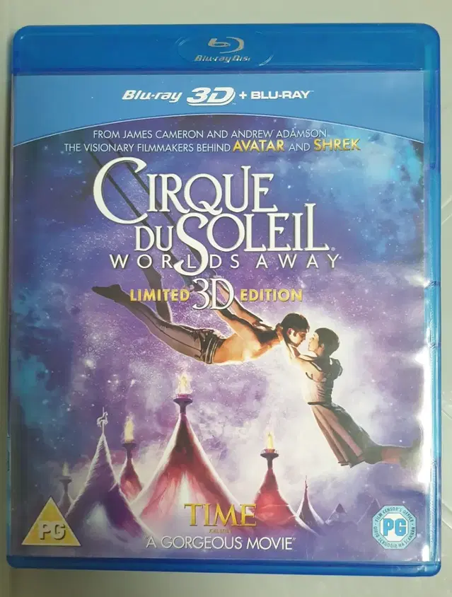 3D블루레이.서커스.cirque du soleil