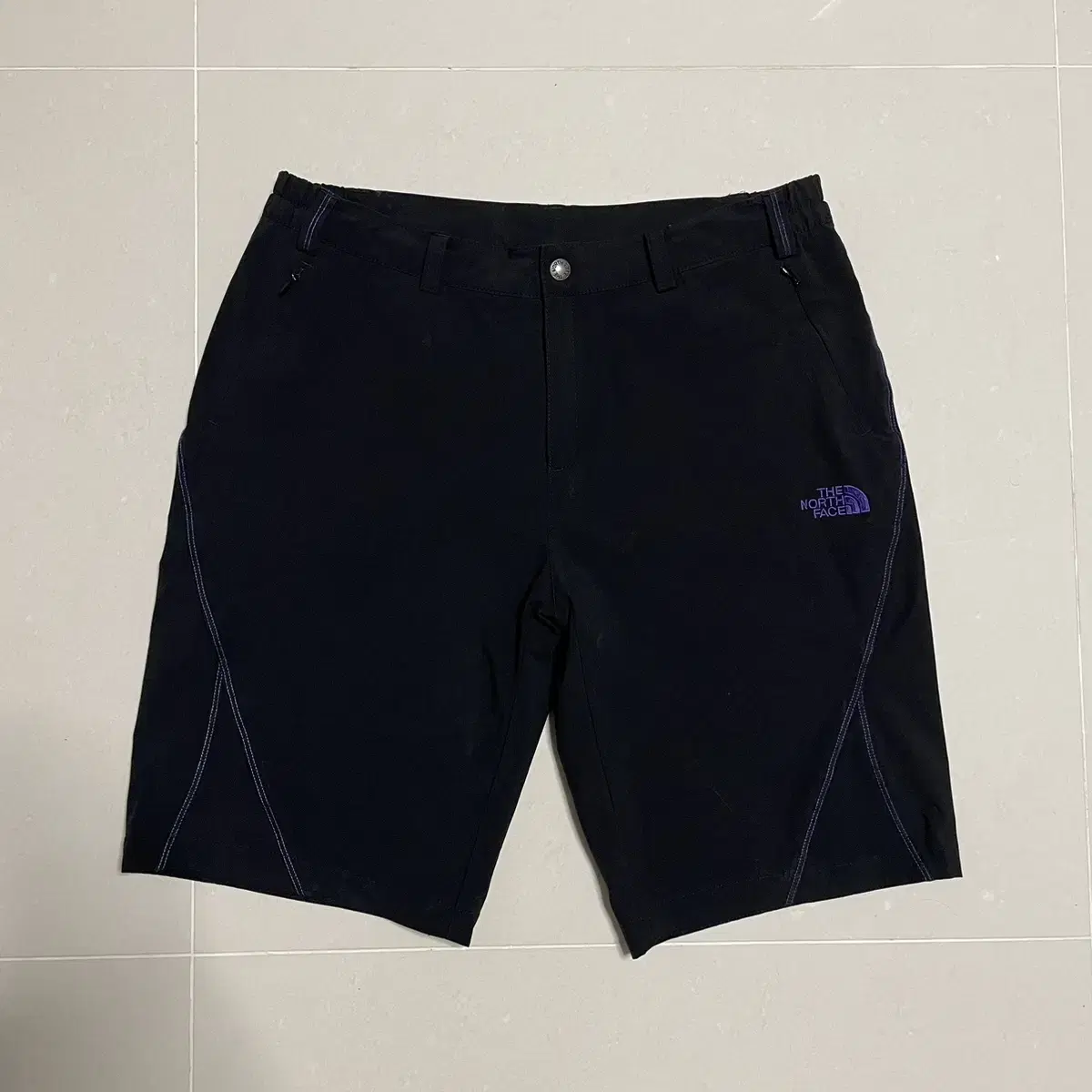 Genuine The North Face Black Purple Vahn Shorts Pants