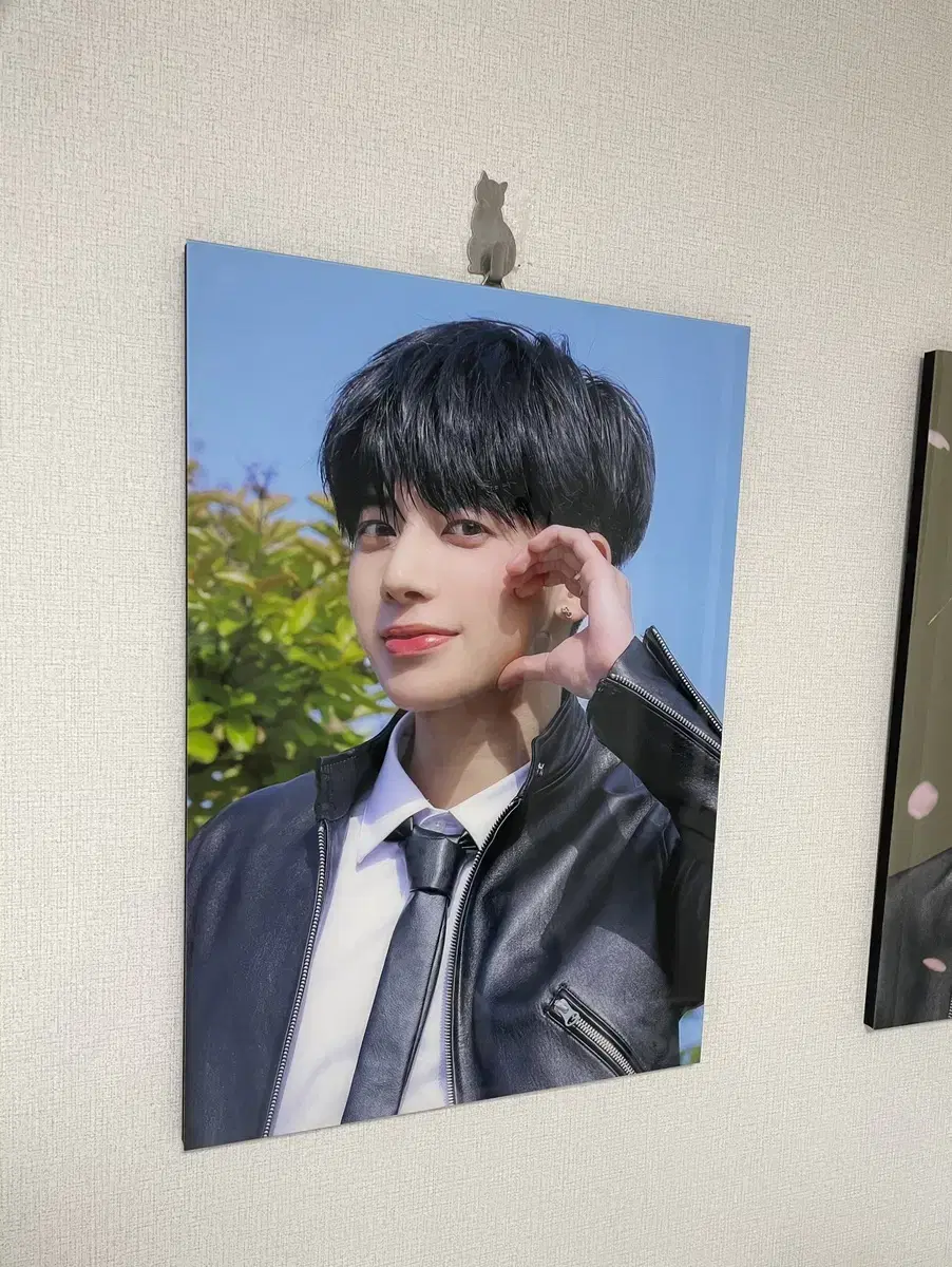 TXT taehyun Homemade Dusk Framed B3 Tarpaulin in Bulk