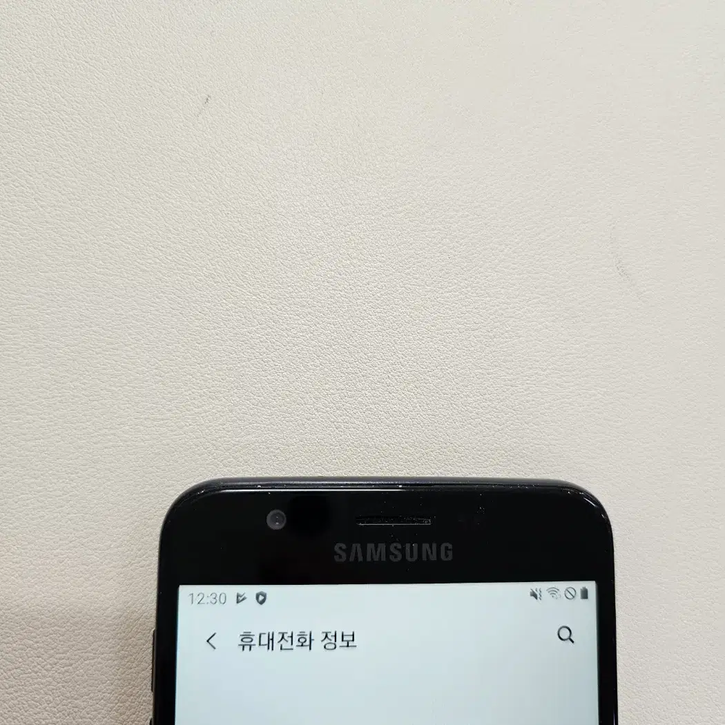 갤럭시 와이드3블랙 무잔상 정상공기계