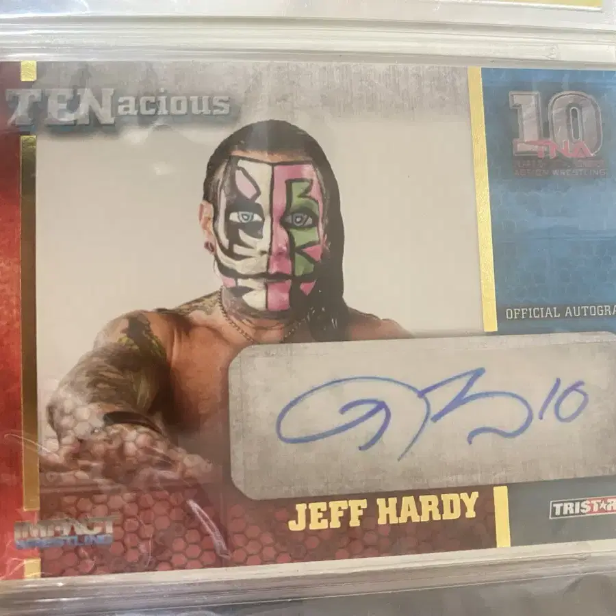 TNA WWE 제프하디 jeff hardy 오토 카드100장 한정