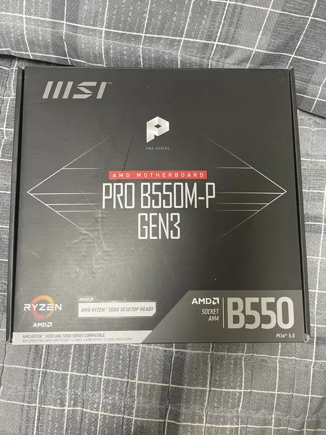 MSI pro B550m-p gen3