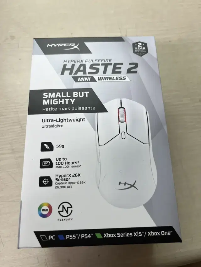 hyperx pulsefire haste2 mini wireless