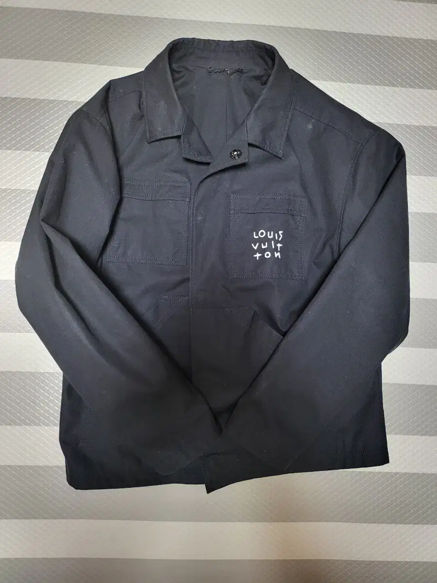 Louis Vuitton Spread Technical Denim Overshirt Workwear Jacket