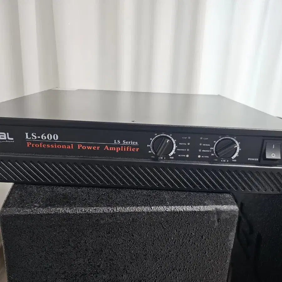 Real L600파워앰프600wx2