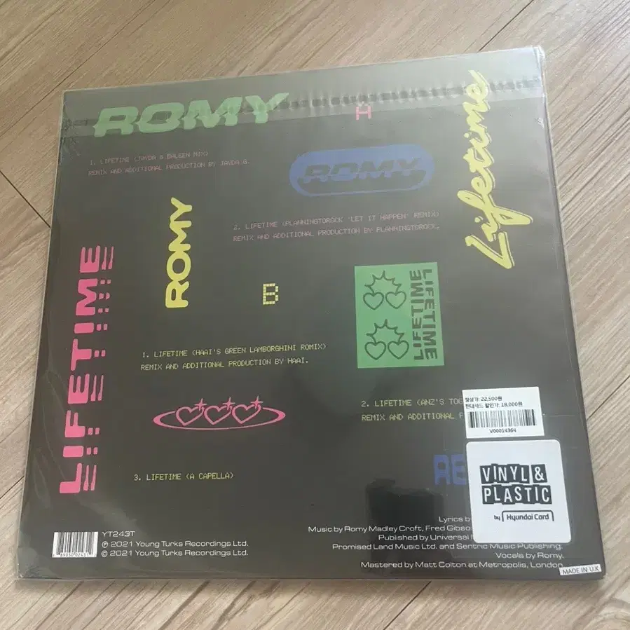 Romy lifetime remixes lp